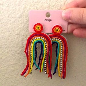 Rainbow earrings